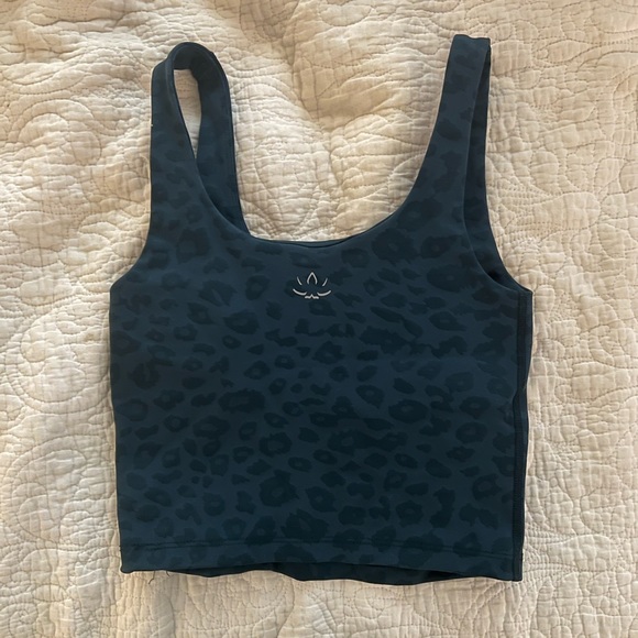 Leopard Jacquard Keep It Simple tank - Picture 3 of 4